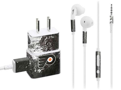 NHL Philadelphia Flyers Frozen Phone Charger Skin